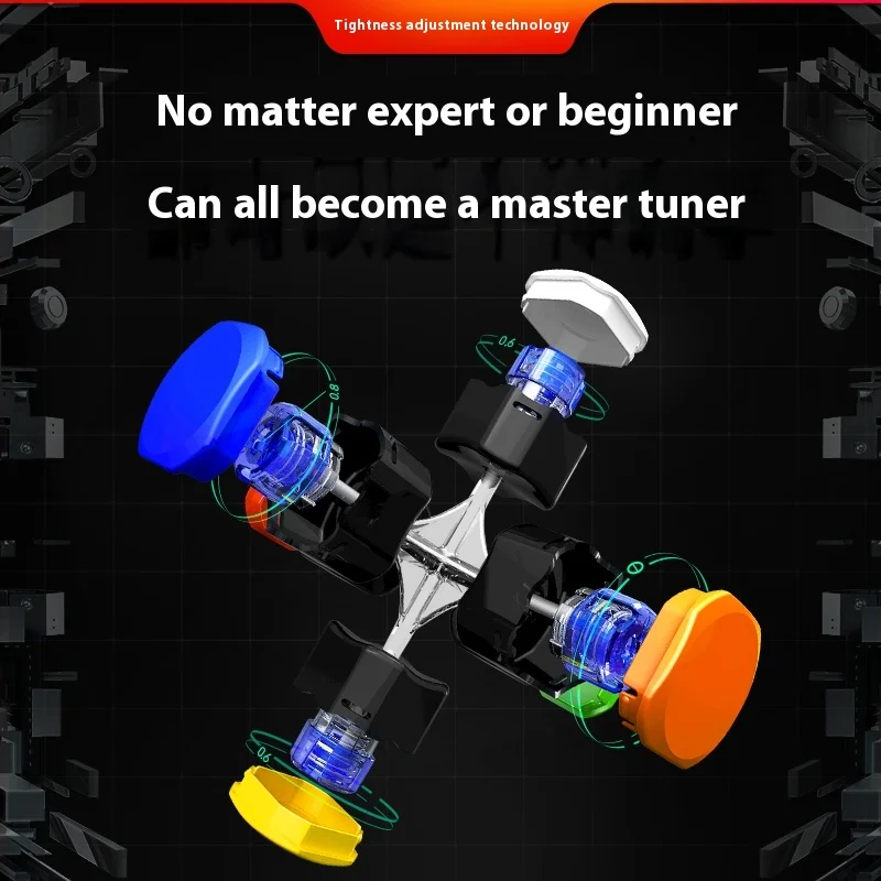 Genuine 356m-E 3x3 Magnetic Magic Speed Cube Stickerless Professional Fidget Toys Gan 356me Cubo Magico Puzzle Kids Toys