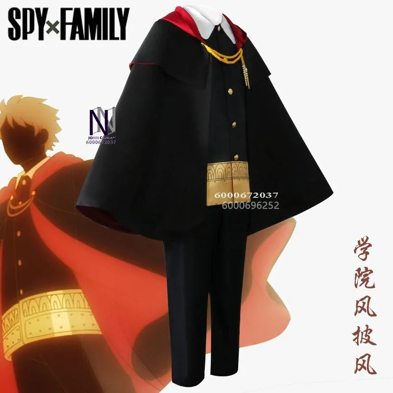 

Spy Family Damian Desmond Cosplay Costume Christmas Carnival Halloween Party Dress Up Outfit for Adults Full Set New Arrival