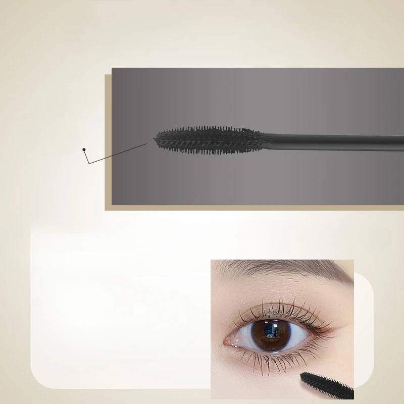 Mascara Waterproof Long Lasting Lengthening Curl Non Smudge Natural Brown Eyelash Makeup Accessories Mascara Cosmetic Make Up