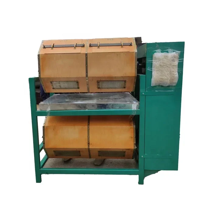 Stainless Double Tube Design Steel Durable Drum Wood Sanding Polishing Barrel Tumbling Machine