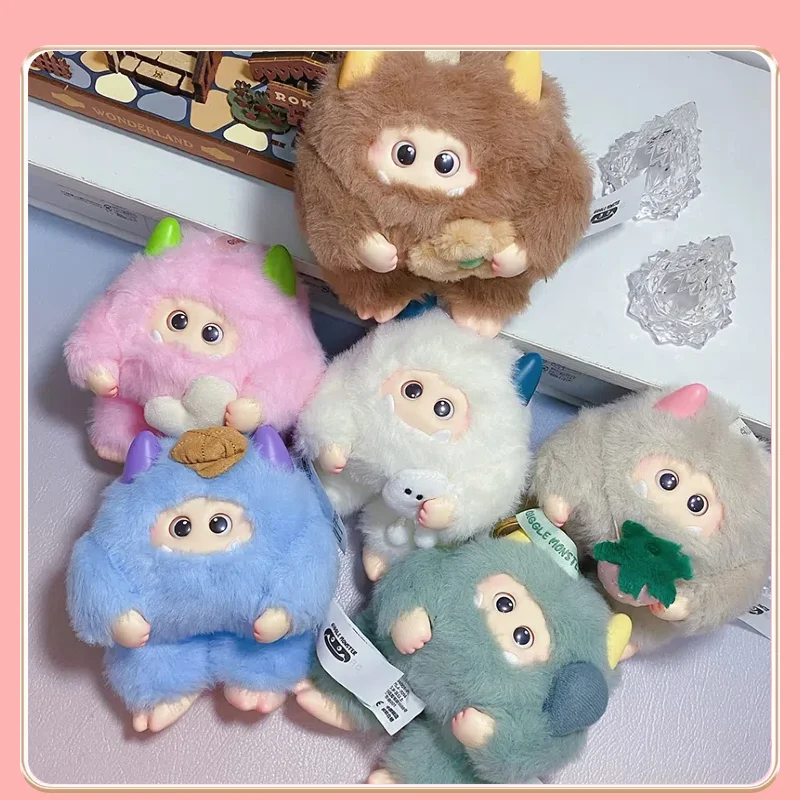

Velvet Monster Cotton Candy Dream Series Blind Box - Cute Monster Toy for Desktop Room Decor Backpack Pendant Birthday Gift
