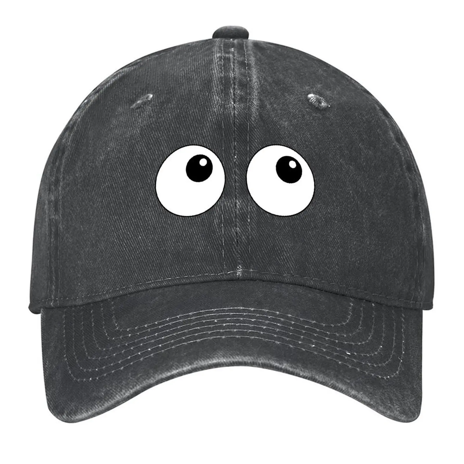 

Googly Eyes Baseball Cap Golf Cap Sunscreen Military Cap Man winter hats for men Men's Caps Women's