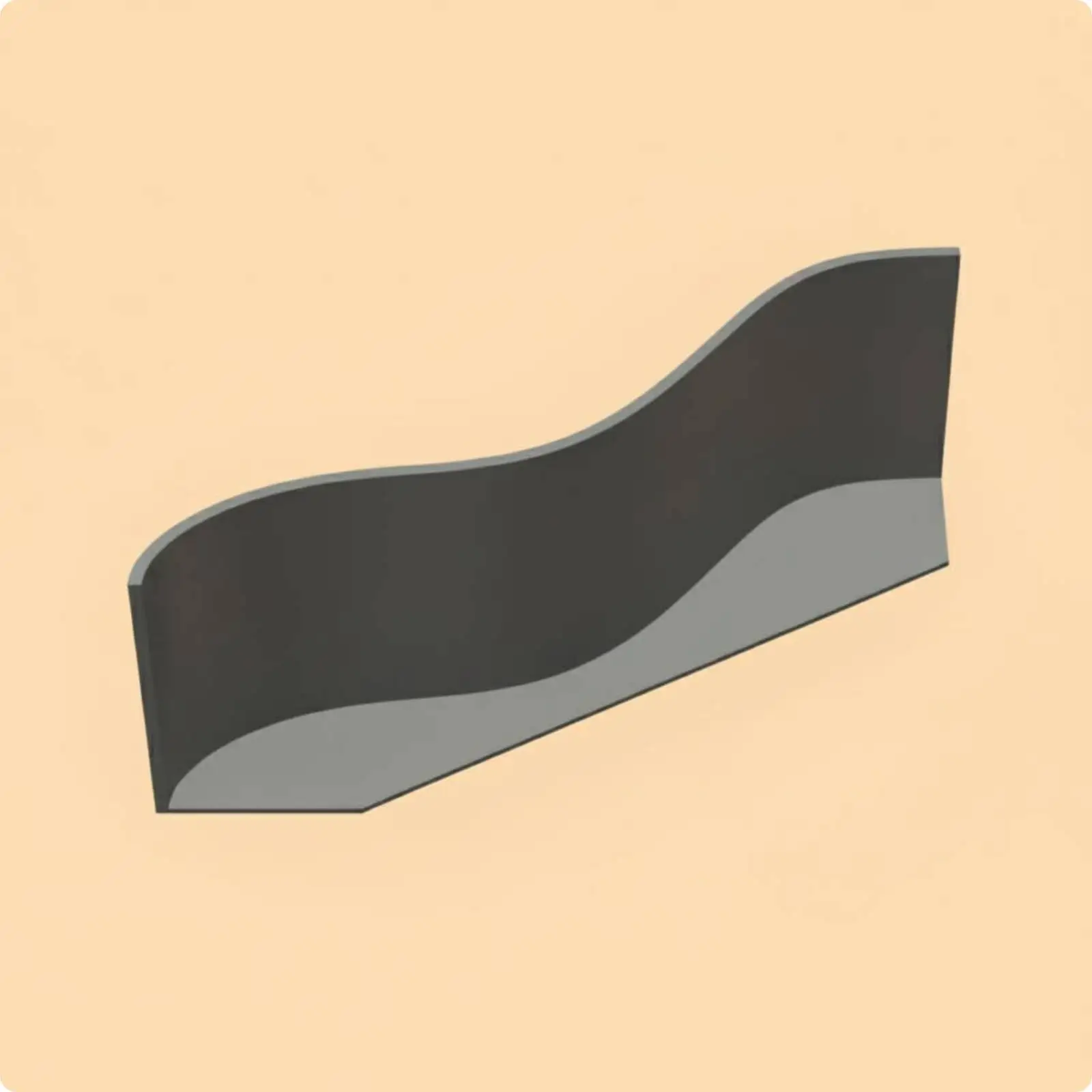 Right Angle Aquarium Partition Panel Wall Substrate Separation for Cube Fish Tank Aquascape Layout