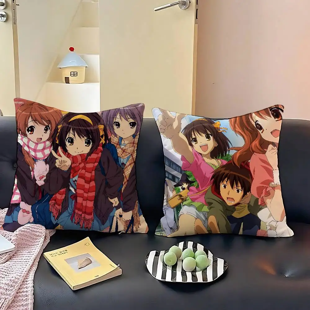 

A-The Disappearance Of Haruhi-H Suzumiya наволочка подушки для покрытия предметы домашнего декора украшения гостиной наволочки