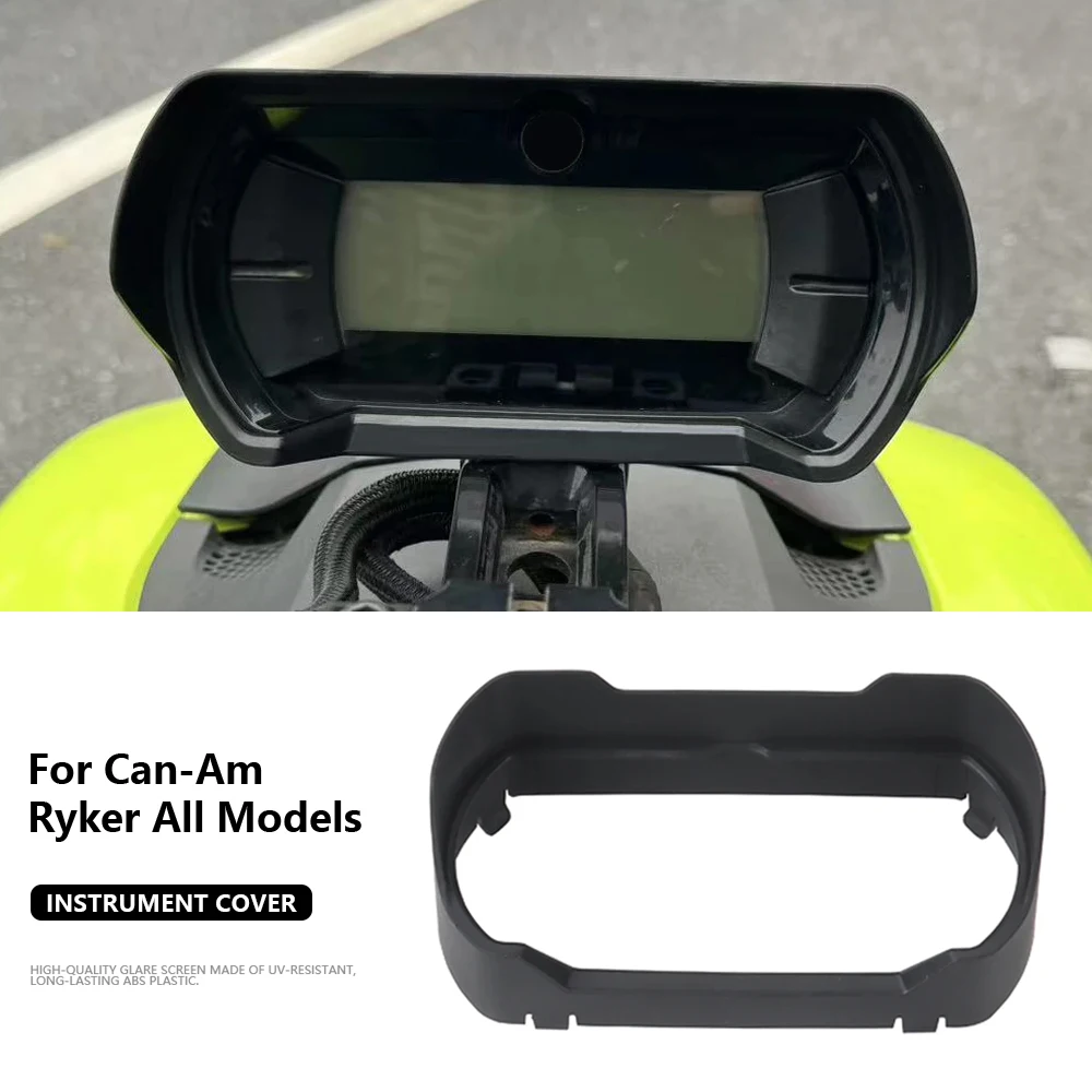 

Instrument Cover Guard For Can-Am Ryker 600 900 ACE Rally Sport 2019-2025 Sun Visor Guard Anti-Glare Cover Instrument Dashboard