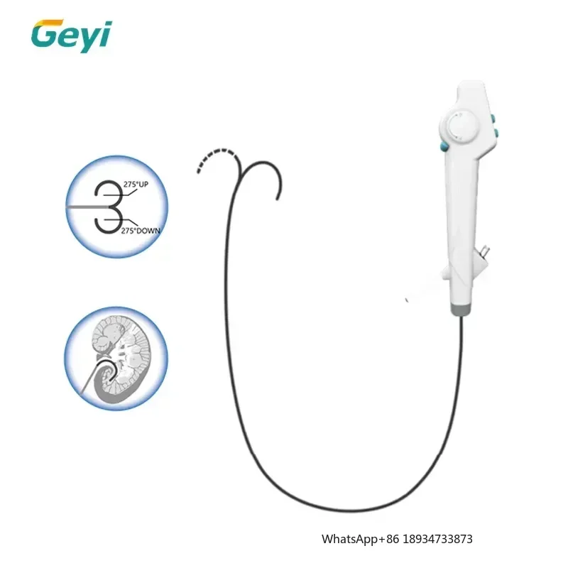 Geyi Disposable Digital Portable Flexible Veterinary Endoscope Bronchoscope Single Use