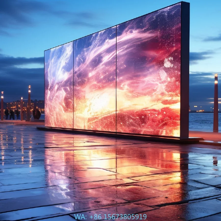 Direct Sale P3-P8 Waterproof IP65 4K LED Video Wall Screen Display Panel for Outdoor Advertising