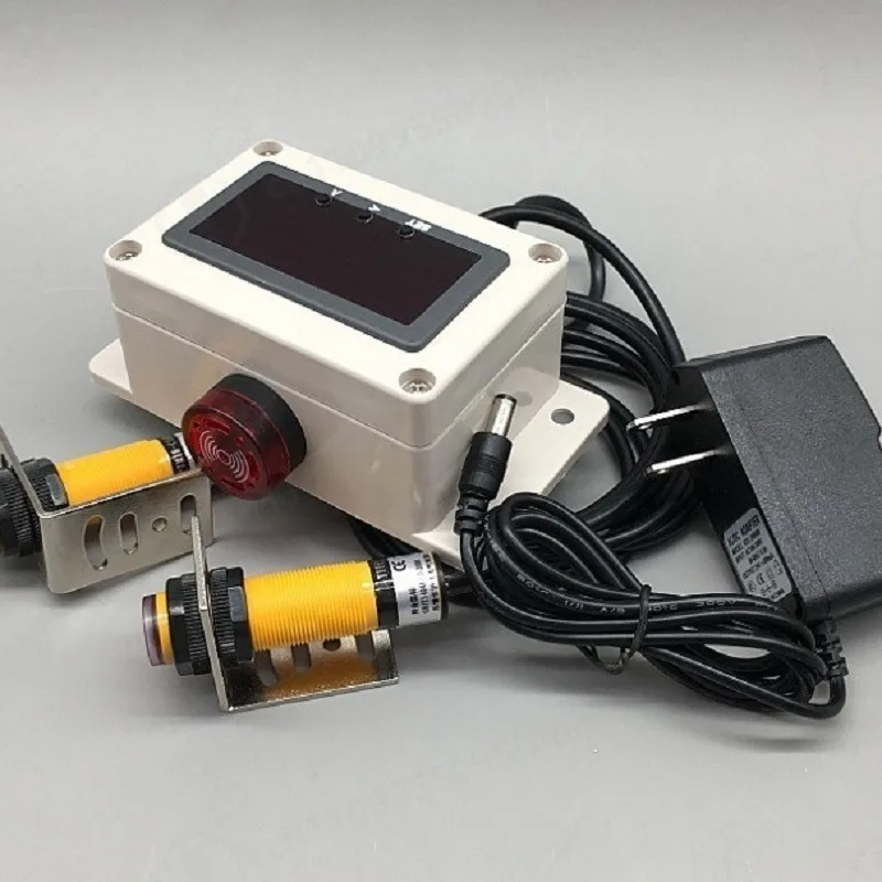 Counter automatic sensing infrared conveyor belt assembly line conveyor belt intelligent digital display counting device