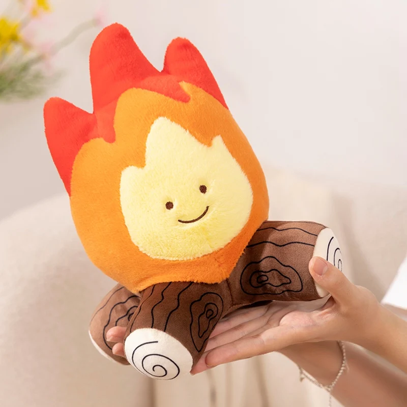 Simulation Winter Bonfire Cartoon Roasted Corn Plush Doll Creative Stuffed Cute Roasted sweet potatoes Soft Kids Toy Gifts Decor