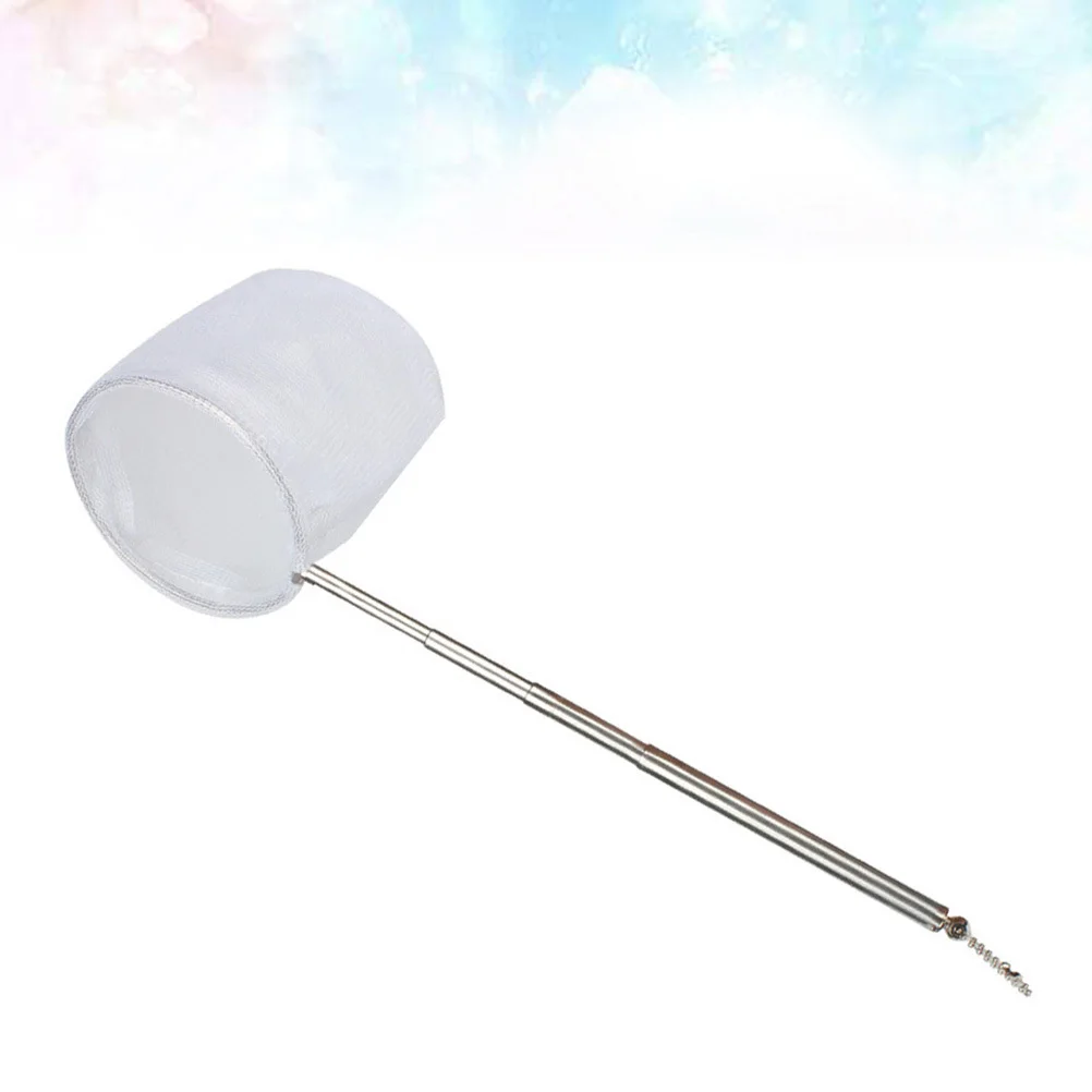 

Mini Extendable Fishing With Stainless Steel Handle Telescopic Landing Net For Saltwater Freshwater Durable Tangle-Free Mesh