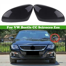 Rearview Mirror Cover Side Wing Mirrors Caps Fit For VW Passat CC Tuning Beetle Eos Jetta Scirocco Car Styling Accessories