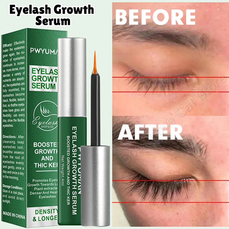 

Fast Eyelash Growth Serum 7 Days Natural Eyelash Enhancer Longer Fuller Thicker Lashes Treatment Products Eye Care Makeup New