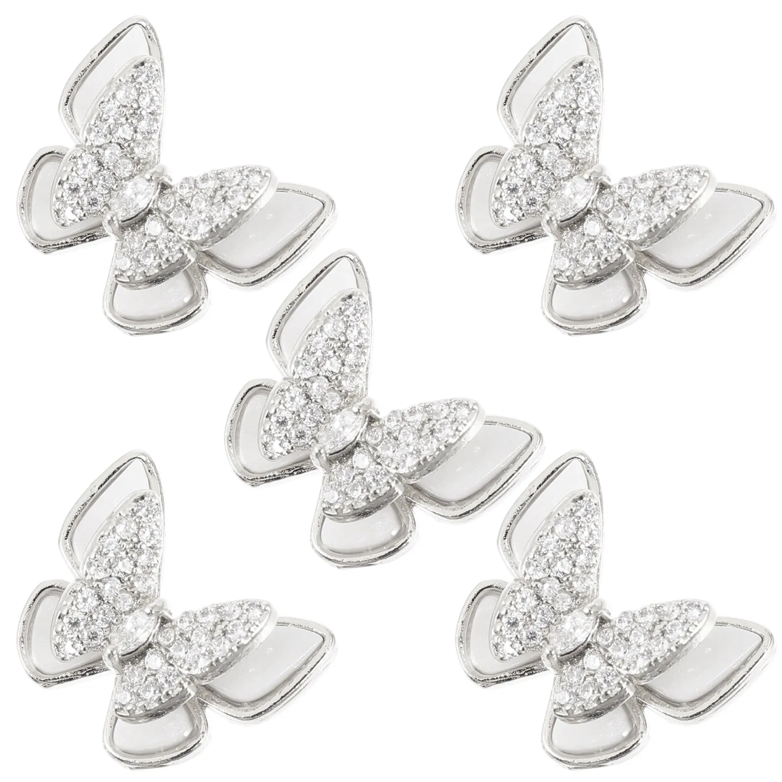 

Набор из 5 штук премиальных декоративных элементов для ногтей, изысканные украшения для маникюра своими руками, для Рождества, Хэллоуина, вечеринок, выпускных вечеров