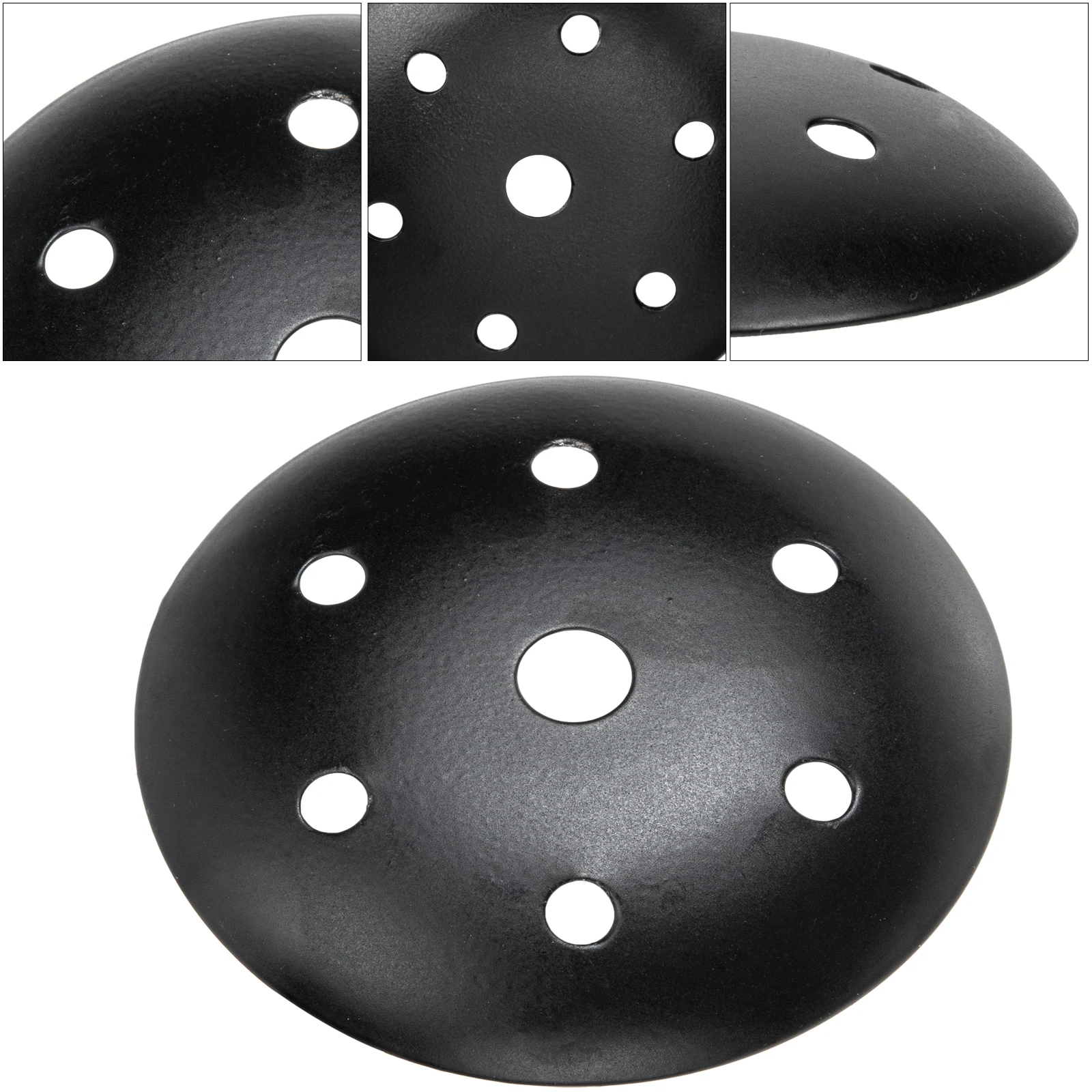 

4 Pcs Flying Saucer Lamp 8cm Diameter Ventilation Holes for Ch Shade Desk Lamp Base Table Light Accessory