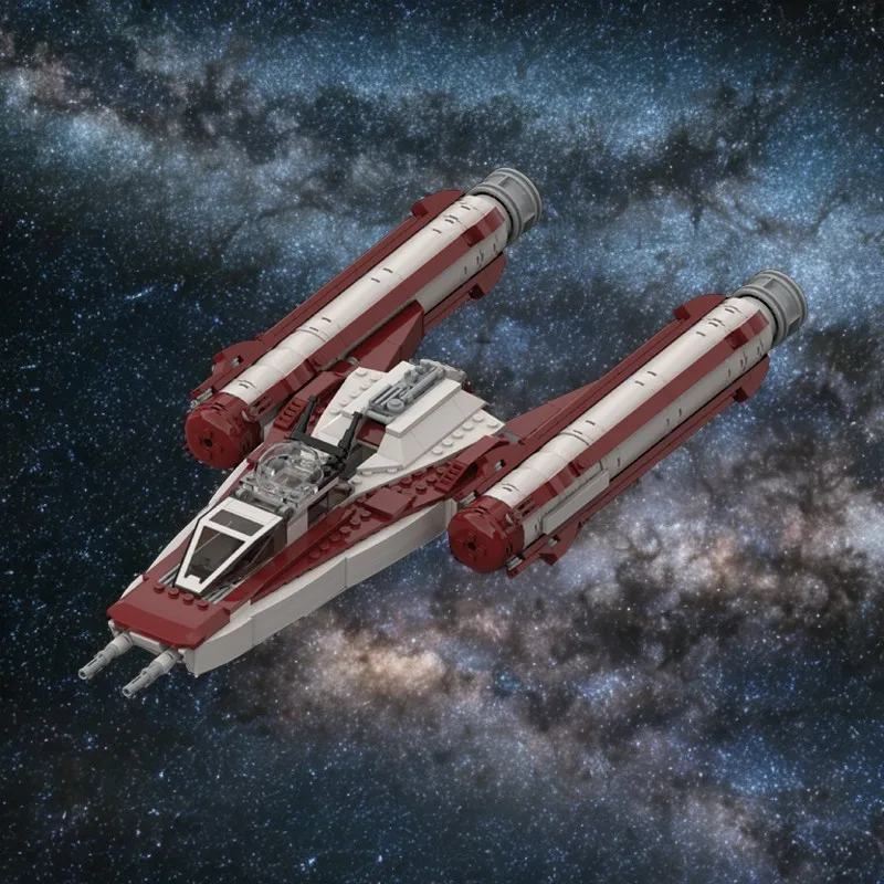 

511 шт. Moc Star Battle BTL-B Y крыло Starfighter строительные кирпичи креативная развивающая игрушка для детей подарок на день рождения B