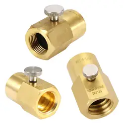 Brass Household Bottle CO2 Connector Adapter for Filling CO2 Bottles Connectors , , Water, Juice