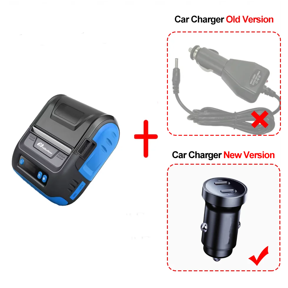MHT-P29L Milestone Bluetooth 80mm Usb Thermal Receipt Printer Mini Tag Barcode Sticker Printer Receipt Printing Machine