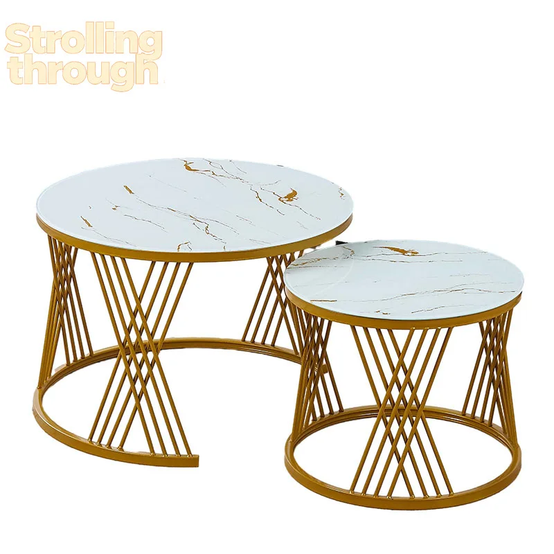 

Журнальный столик для гостиной, портативный, в скандинавском стиле, трансформируемый, для детей и родителей, новый, комбинированный, со стеклом