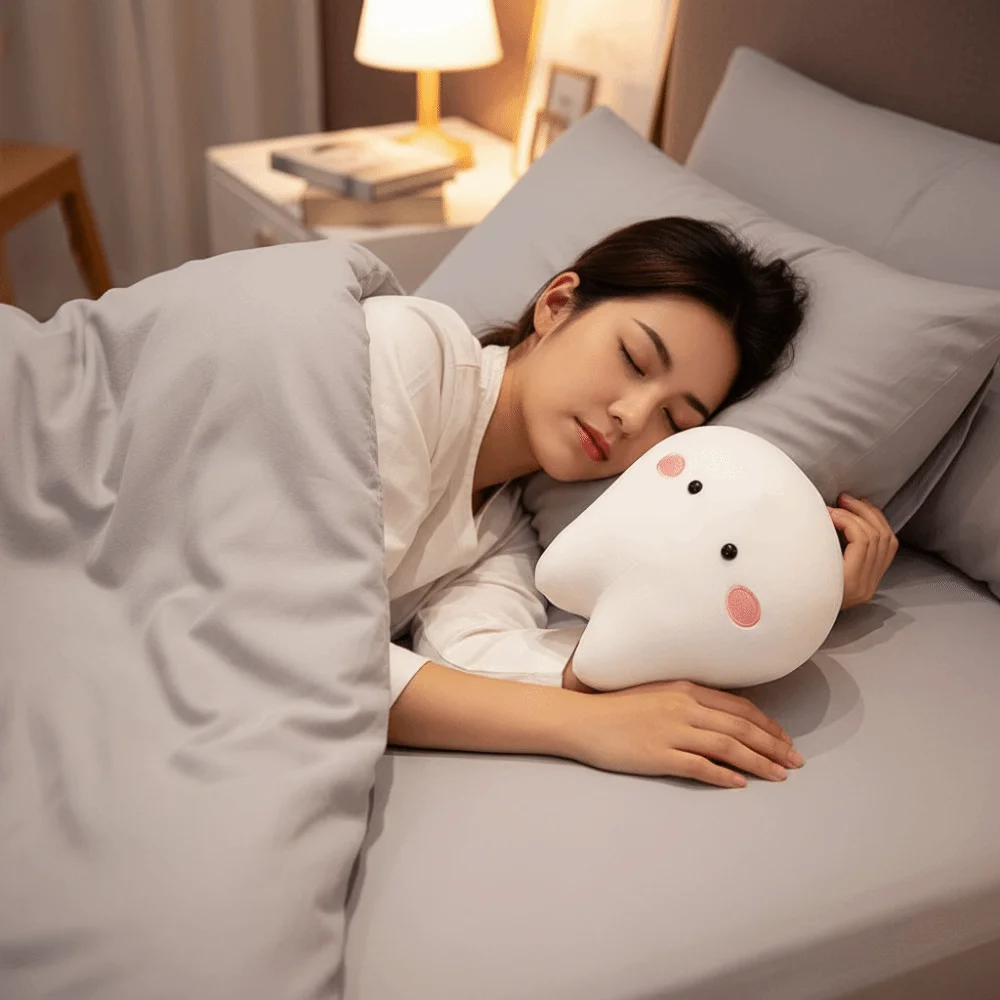 부드러운 베개 치아 플러시 장난감 창의적인 쿠션 어린이 선물 치아 인형 베개 만화 디자인 구강 치아 쿠션