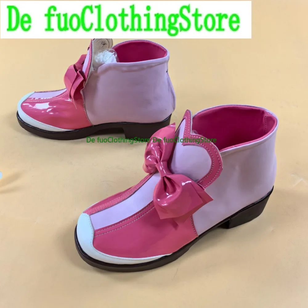 

DefuoClothing Shugo Chara Amu Crossover Cosplay Shoes Anime Convention Anime Game Role-playing Shoes And Boots Halloween Party