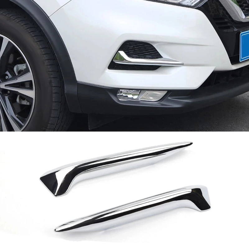 Car Front Fog Lamp Decoration Trim Strip for J11 2019