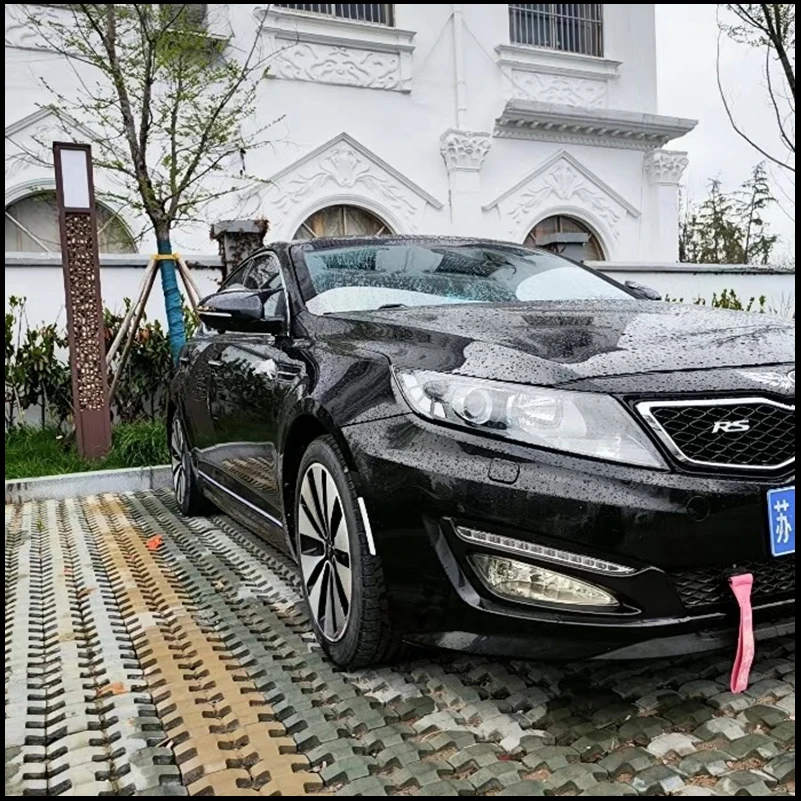 

Car Styling For Optima K5 2016-2019 Door Side Wing Rearview Mirror Cover Sticker Trim With Horn Decorate Auto Accessories