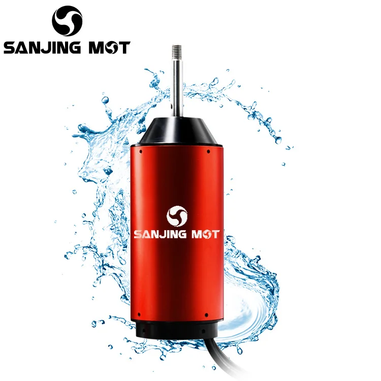 

SANJING MOT S700 48V 72V 8000 w 10KW Waterproof Underwater Thruster Brushless DC Electric Motor for E Foil Surfboard