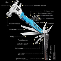 Multifunctional Folding Hammer Wrench, Vehicle-mounted, broken Window, Safety, Camping, Universal Protection