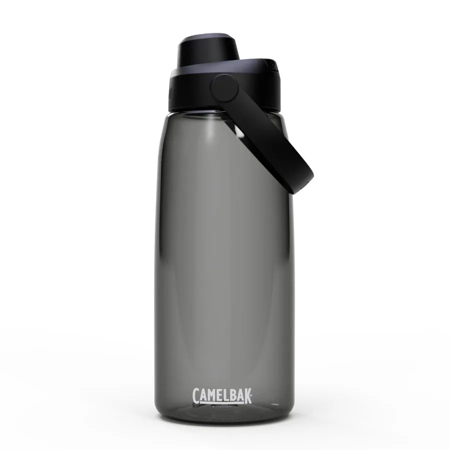 

32oz Leakproof FlipTop Water Bottle with Handle BPAFree Plastic Sports Bottle for Adults Black