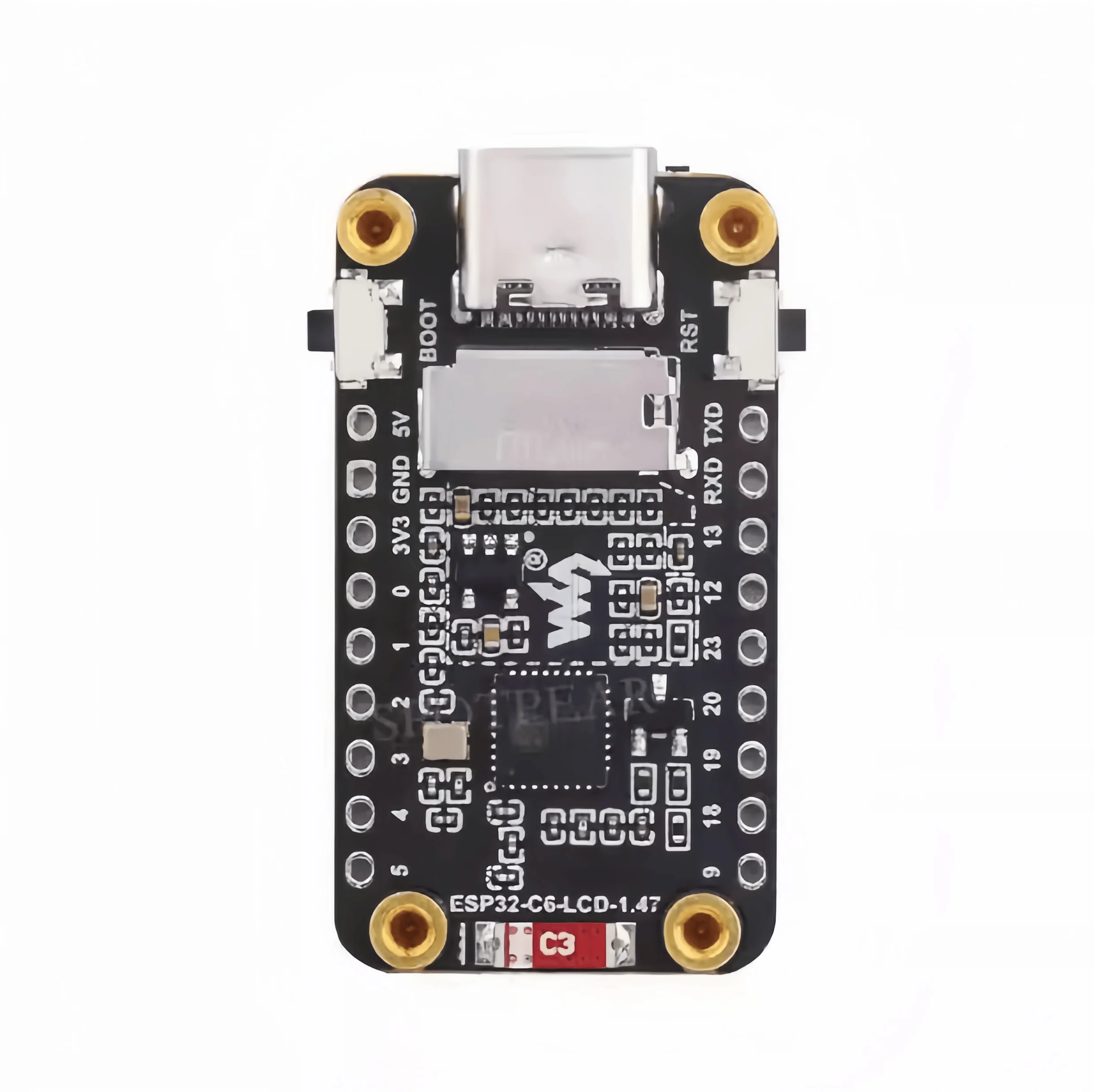 ESP32 C6 개발 보드 1.47인치 LCD 디스플레이 172x320 RGB 조명 SD 슬롯 포함 Arduino와 호환 가능