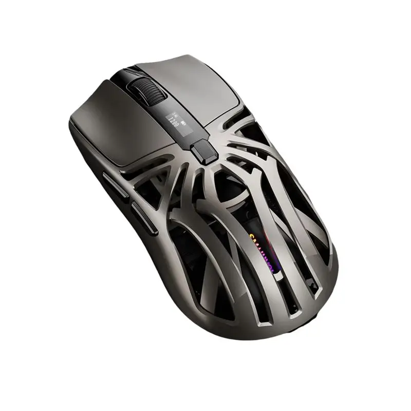 SMAILWOLF RS8 Bluetooth Mouse, 10000Dpi, Three-Mode Connection, Macro Gaming Mouse For PC Notebook Laptop Computer