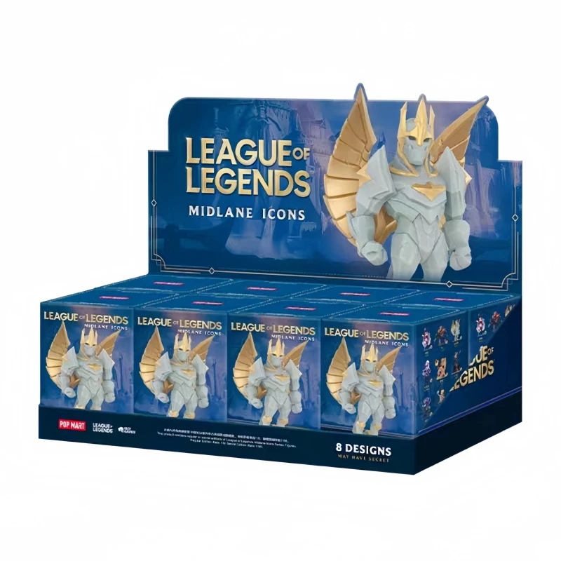 Hot verkopende originele Popmart League of Legends Mid Road Showdown Series verrassingsblindbox trendy speelgoed ornament blindbox cadeaus