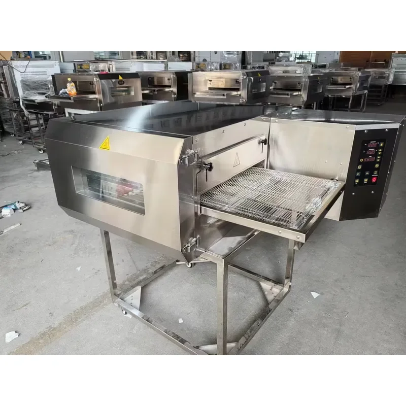 12 Inch Electric Conveyor Belt Pizza Oven Commercial Restaurant Kitchen Bakery Equipment Wholesale Countertop Baking Ovens