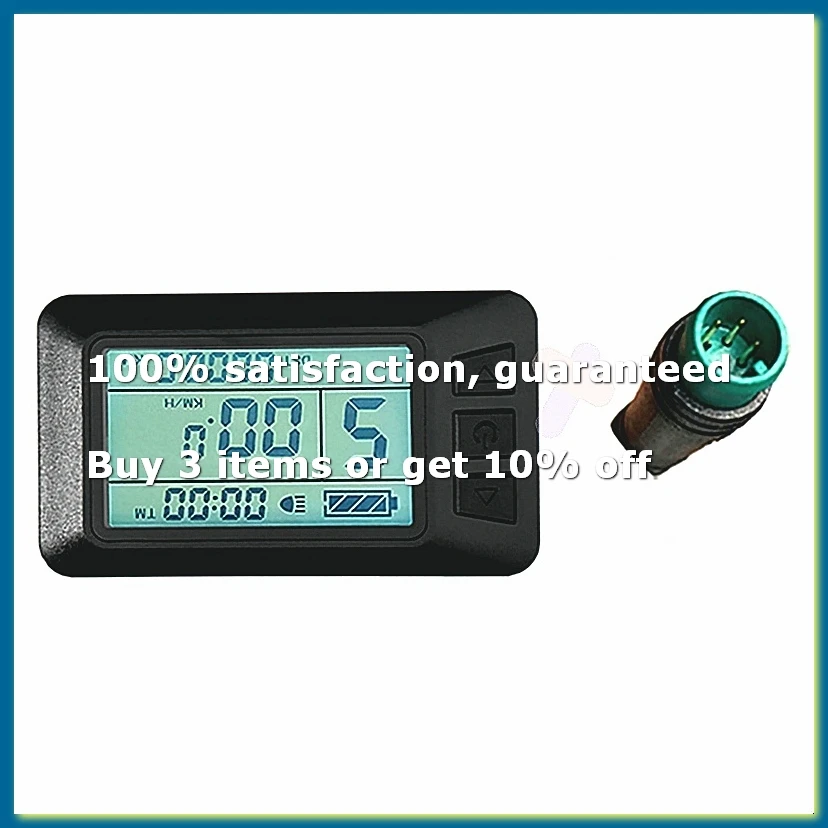 Electric Bicycle Display KT LCD7U KT-LCD7U LCD Display Computer with USB Interface Waterproof Connector-FABY