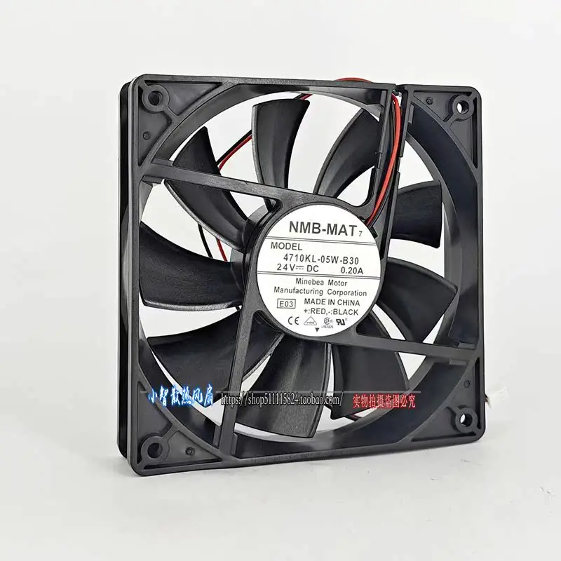 ORIGINAL 4710KL-05W-B30 24V 0.2A 12025 120*120*25mm NEW COOLING FAN RADIATOR