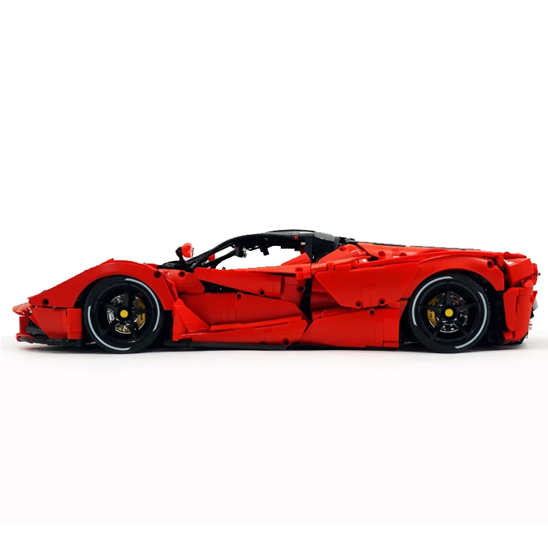 CADA 61505 Red Technical Super Sprots Car Model Building Blocks Brick DIY Puzzle Toys Assembly Birthday Christmas Gifts