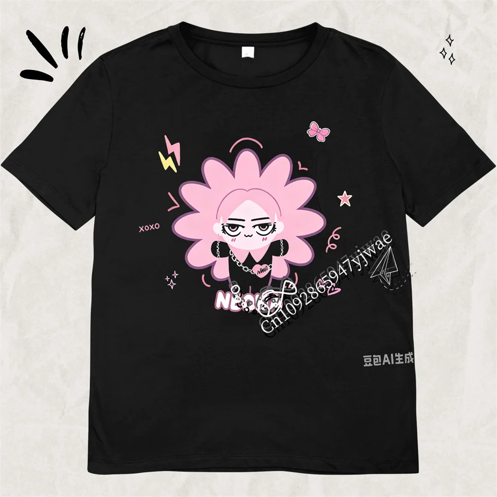 PondPuwin FourthEmini BrightWin Paar-Maskottchen Grafik Kurzarm Hochwertiges Streetwear-Oberteil Fans T-Shirt Sommer Herren Damen T-Shirt – Detail 4