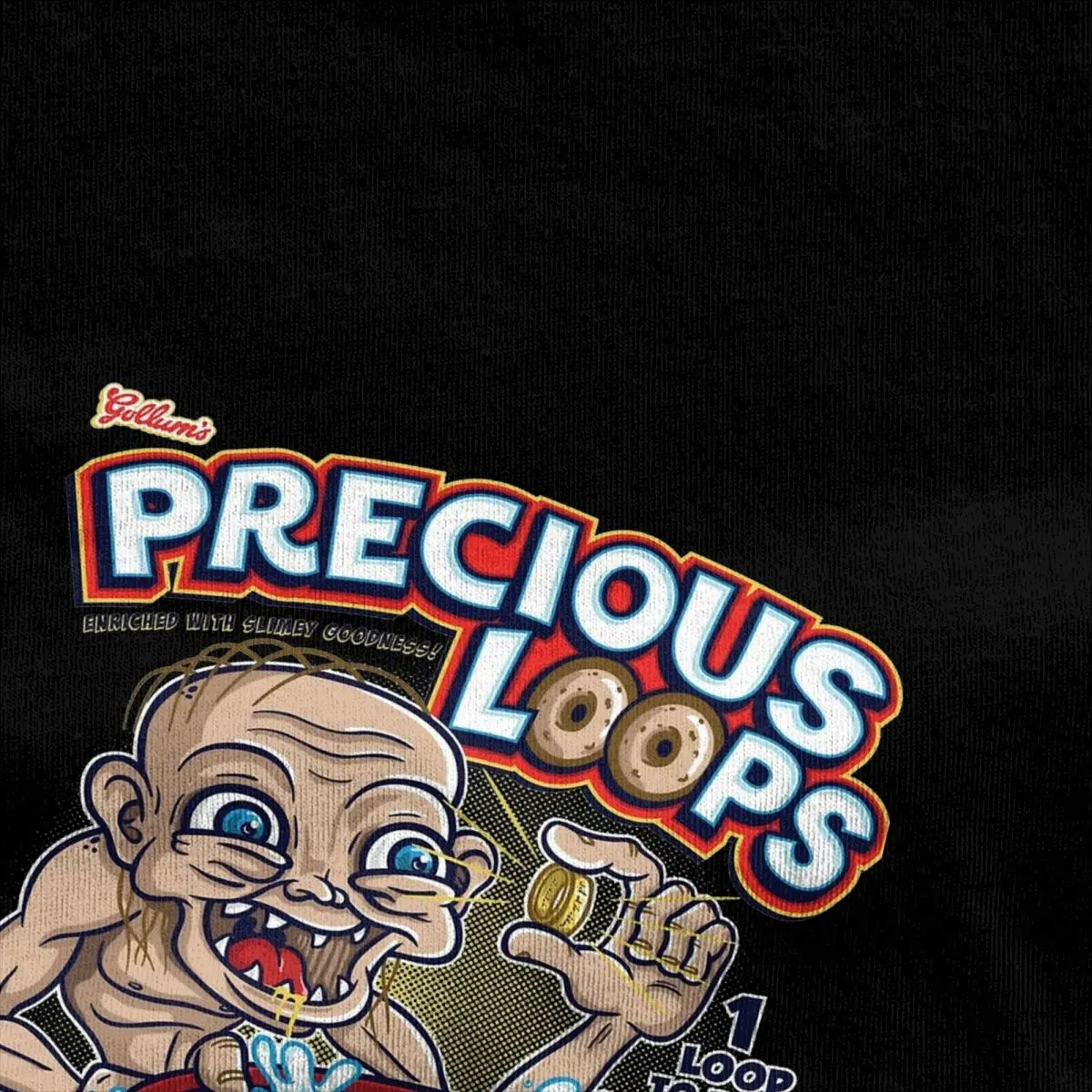 Men Women T-Shirt Precious Loops Gollum Ring T-Shirts Novelty Film Mordor Castle Summer Tee Shirt Y2K Retro Print Cotton Clothes