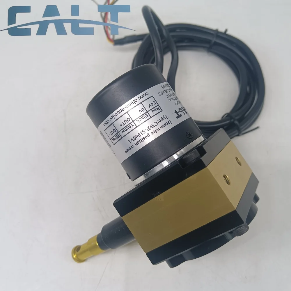 CALT Draw-wire Displacement Sensor 1000MM Stroke Wire Encoder Position Transducer 4-20MA 0-10V 0-10K OHM Analog Signal Output