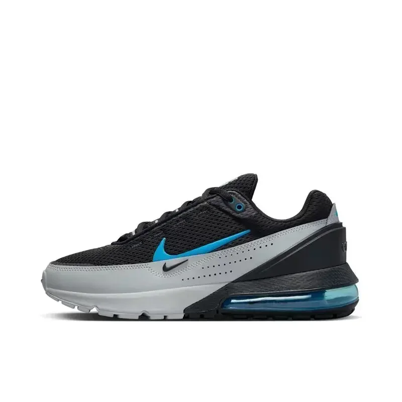 حذاء الجري Nike Air Max Pulse المريح والمريح منخفض الارتفاع للرجال والنساء باللون الأبيض والأسود
