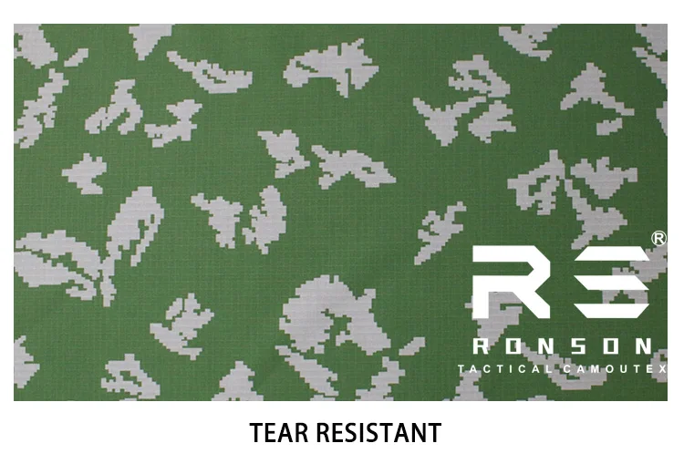 NC5050 Rip-Stop Tarnstoff KLMK Camo Bedruckter Taktischer Nylon-Baumwoll-Tarnstoff – Detail 7