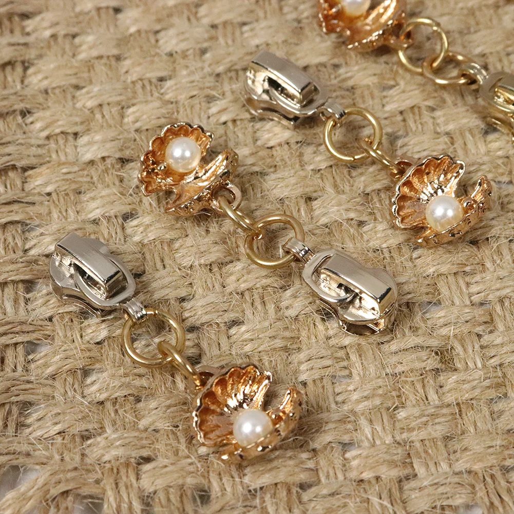 2pcs New Auto-Lock Nylon Zipper Pullers with Rubber Heads  Zip Sliders for Luggage, Backpacks, Cosmetic Bags, DIY Sewing Repair