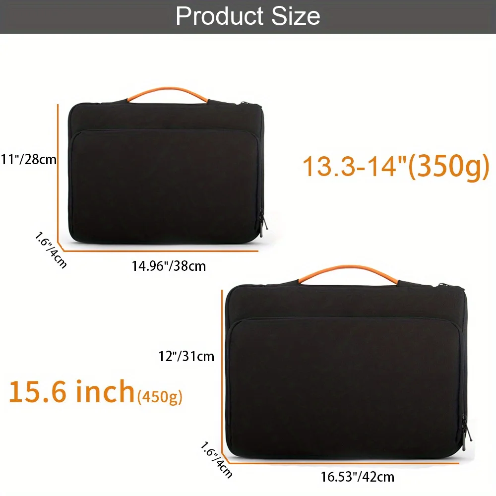 Laptop Bag 14-15.6in for MacBook 2023 Air 15 A2941 Case M2 Pro 13 14 16 Inch 360 Protective Computer Handbag for MacBook M1 Air