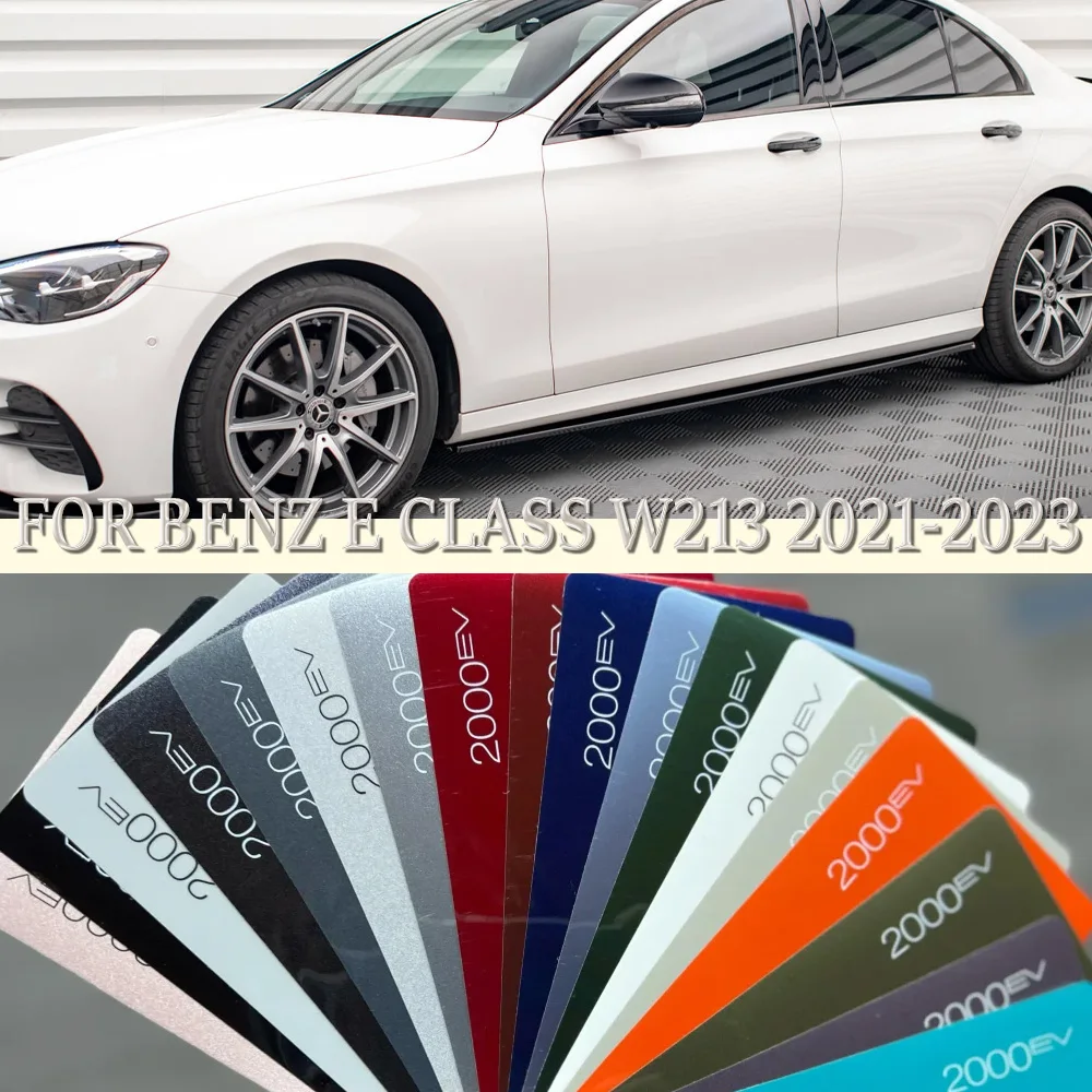

Для Mercedes Benz E Class W213 2021-2023 Защитная пленка из ТПУ от царапин, предварительно вырезанная PPF кузов автомобиля, прозрачный бюстгальтер, устойчивый чехол