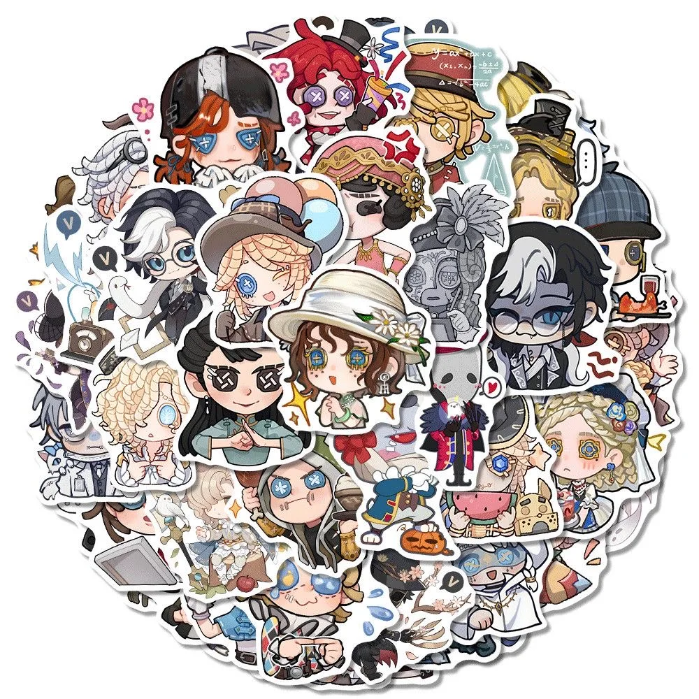 Sunsyea Identity V Merch Fans Collection Character Stickers 64 Pieces