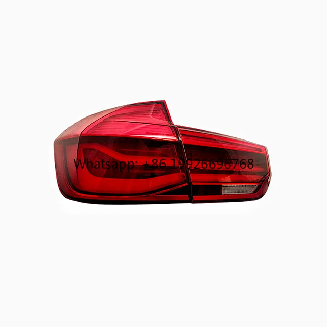 

CY F30 2009-2018 Year Rear Lamp Led Taillights Red and Black for BMW 3 Series F30 Upgrade Running Light Car Led Tail Light