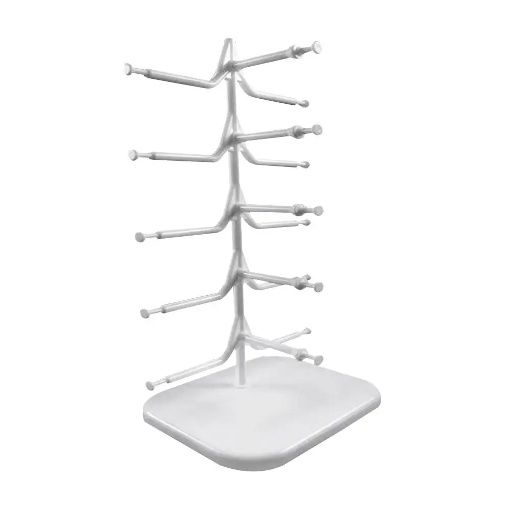

Multi-layer Space Saving Showcase Glasses Frame Tray Wood Display Stand Sunglass Holder Rack Eyeglasses Organizer Shelf