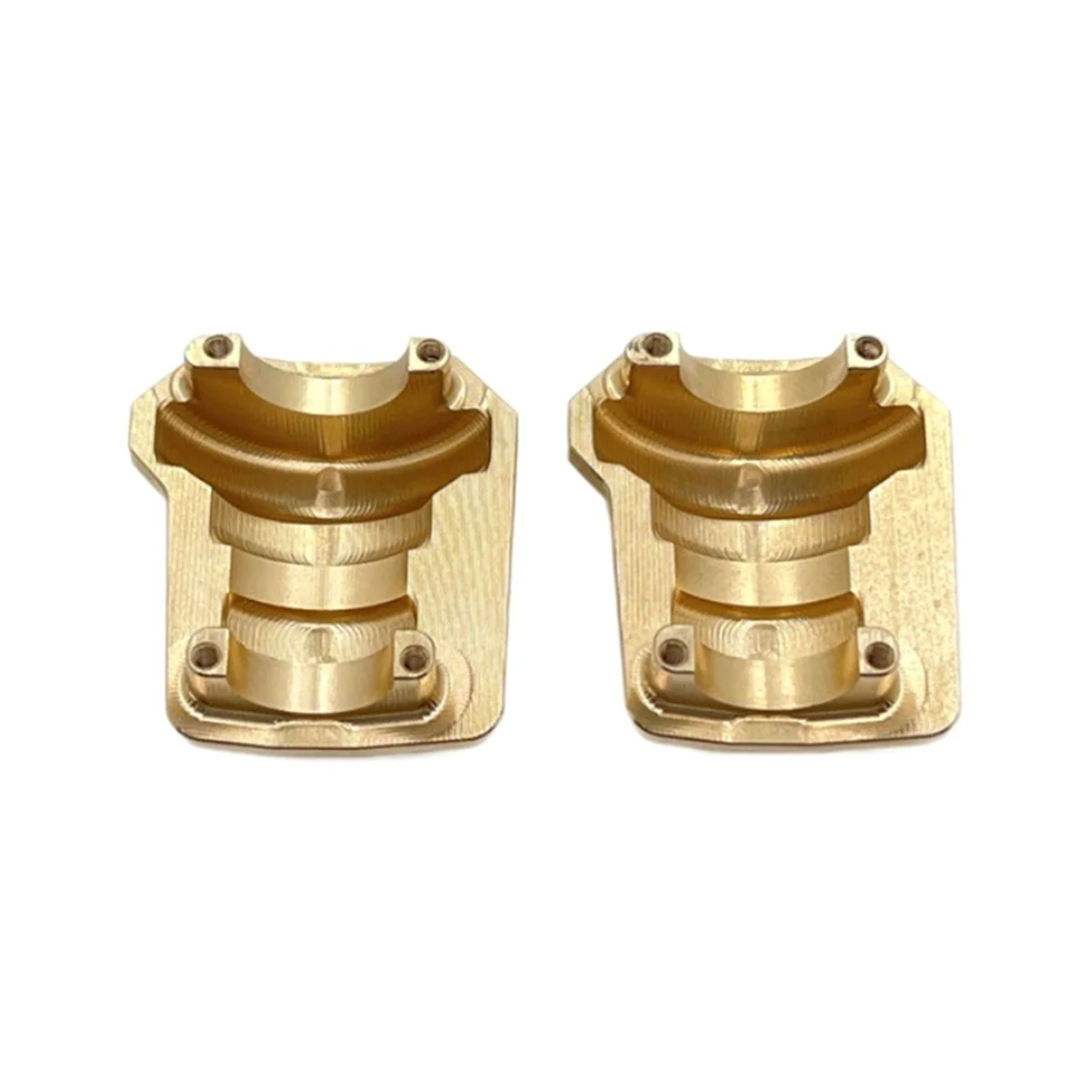 

Hot sale RC Car Upgrade Brass Rear Axle Rear Cover Set for 1/10 TRX4 HUANGBO 1/10 R1001 R1002 R1003 RC Car Toy Parts