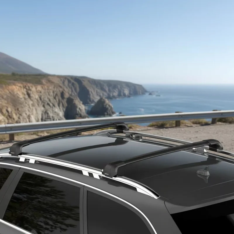 ROAHTRIP-JJ07 Heavy Duty Aluminum Roof Rack Adjustable Easy Install 100KG Load Universal 4X4 Offroad SUV Luggage