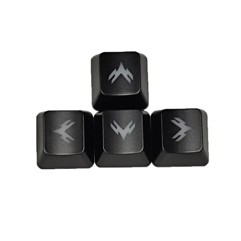 1 Set ABS Backlit Heart Keycaps Height for WASD Direction 4PCS